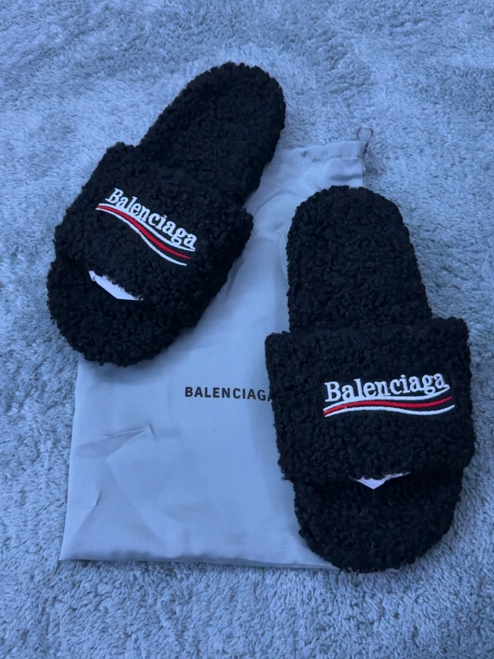 Brand New- Black Balenciaga Slides